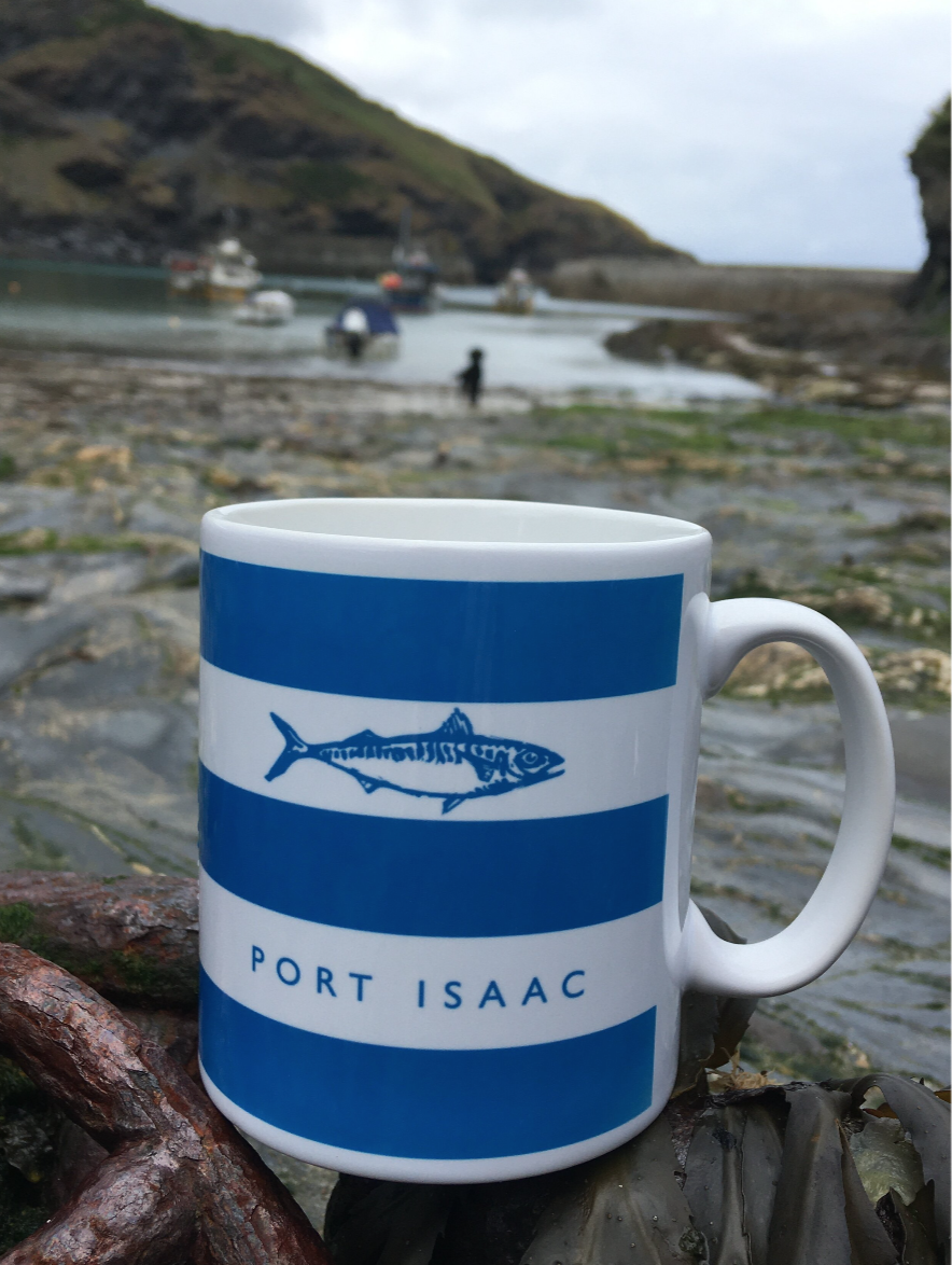 Port Isaac Mackerel Mug - Image 2