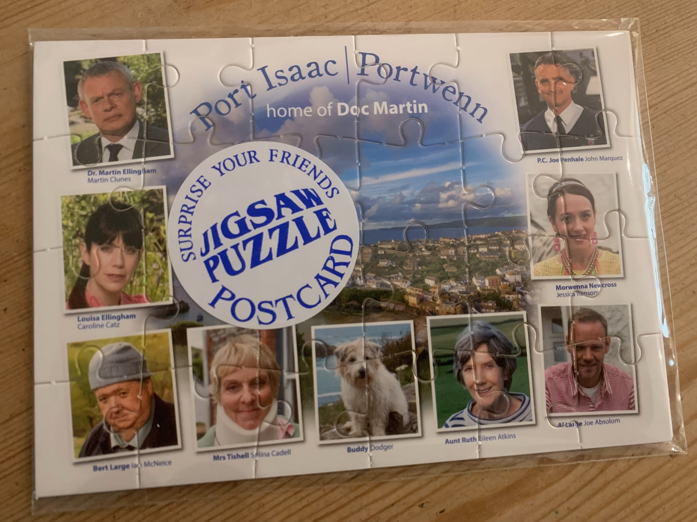 Portwenn Jigsaw Postcard