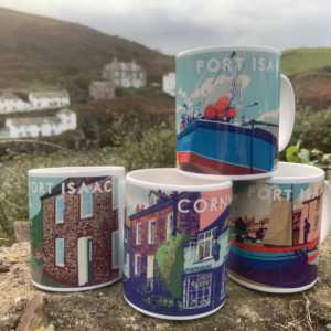 Vintage Style Port Isaac Mugs