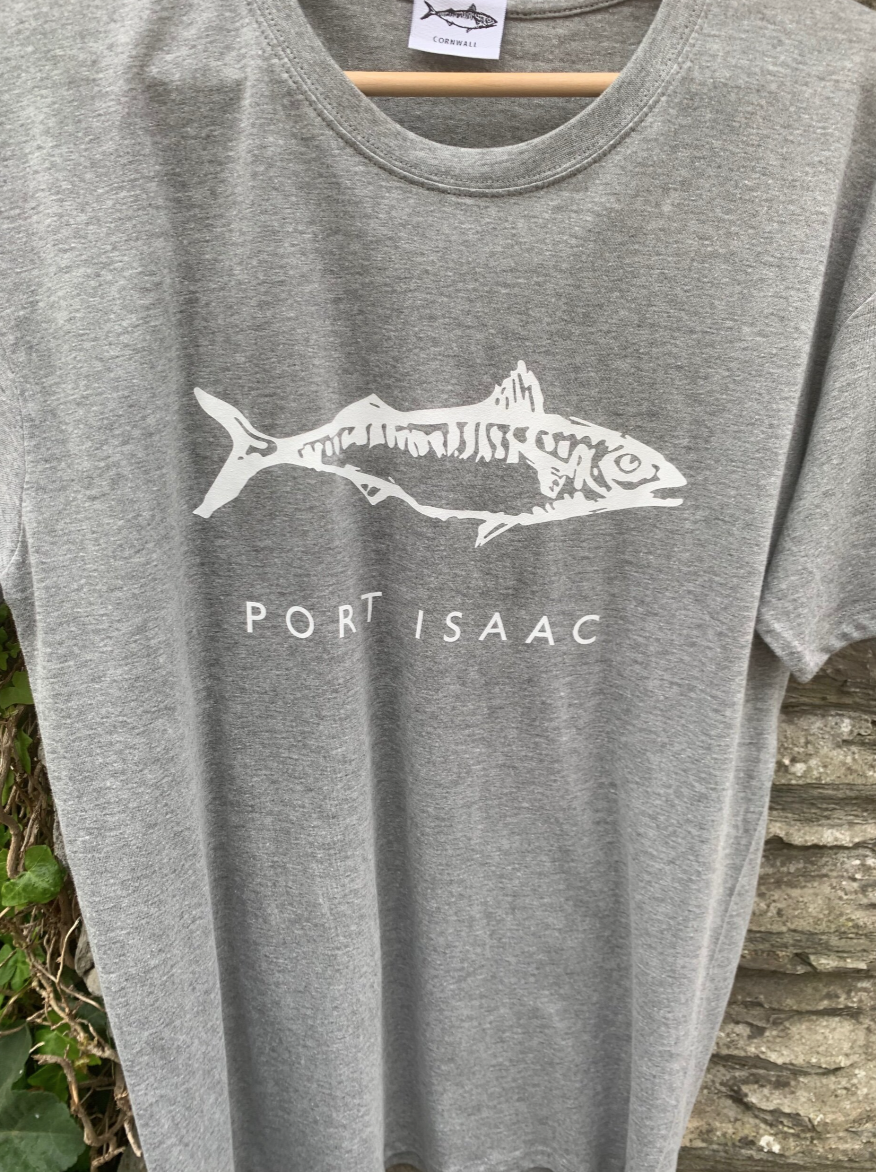 Port Isaac Mackerel T. Shirt - Image 3