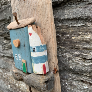 Handmade Driftwood Cottage Plaque